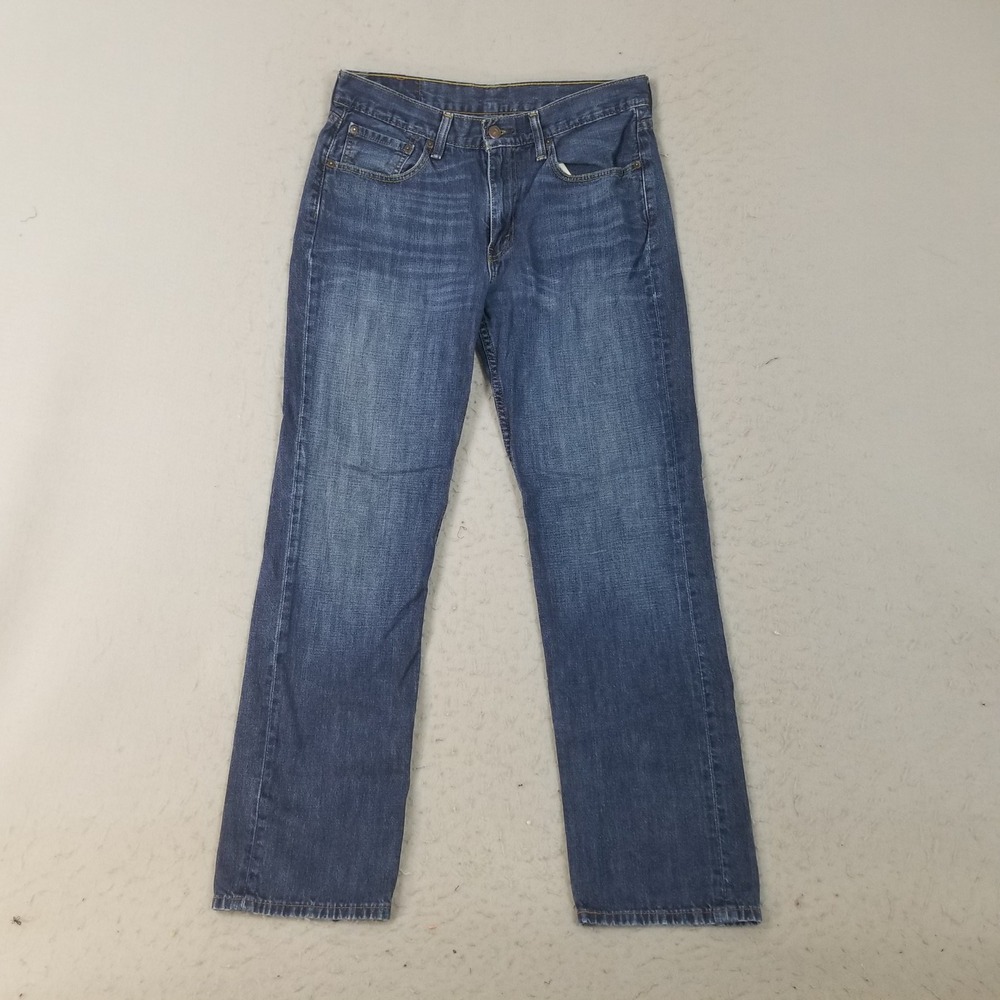 Levi's Jeans Mens 32x32 Blue 514 Straight Fit Denim Classic Five-Pocket